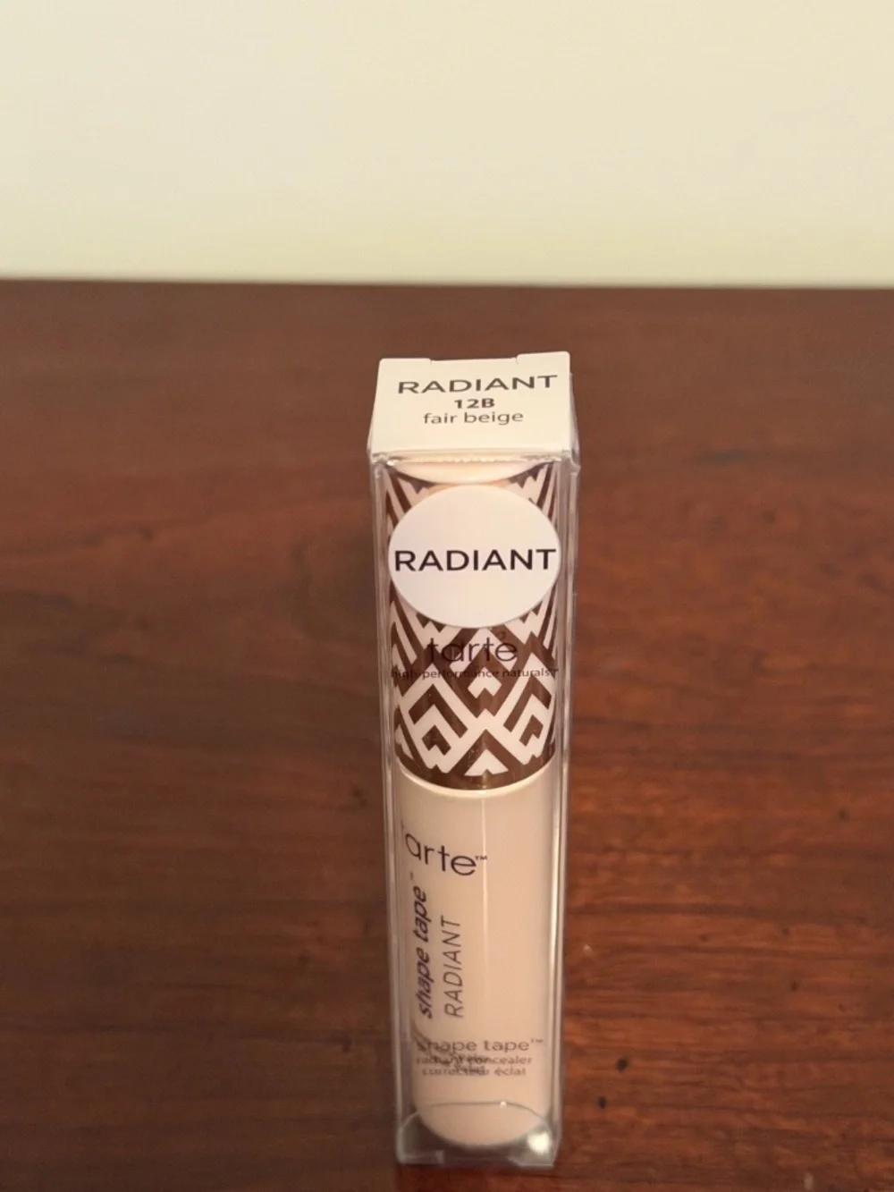 Tarte Shape Tape Radiant Concealer 12B Fair Beige Full Size 10ml | .33 fl oz NIB